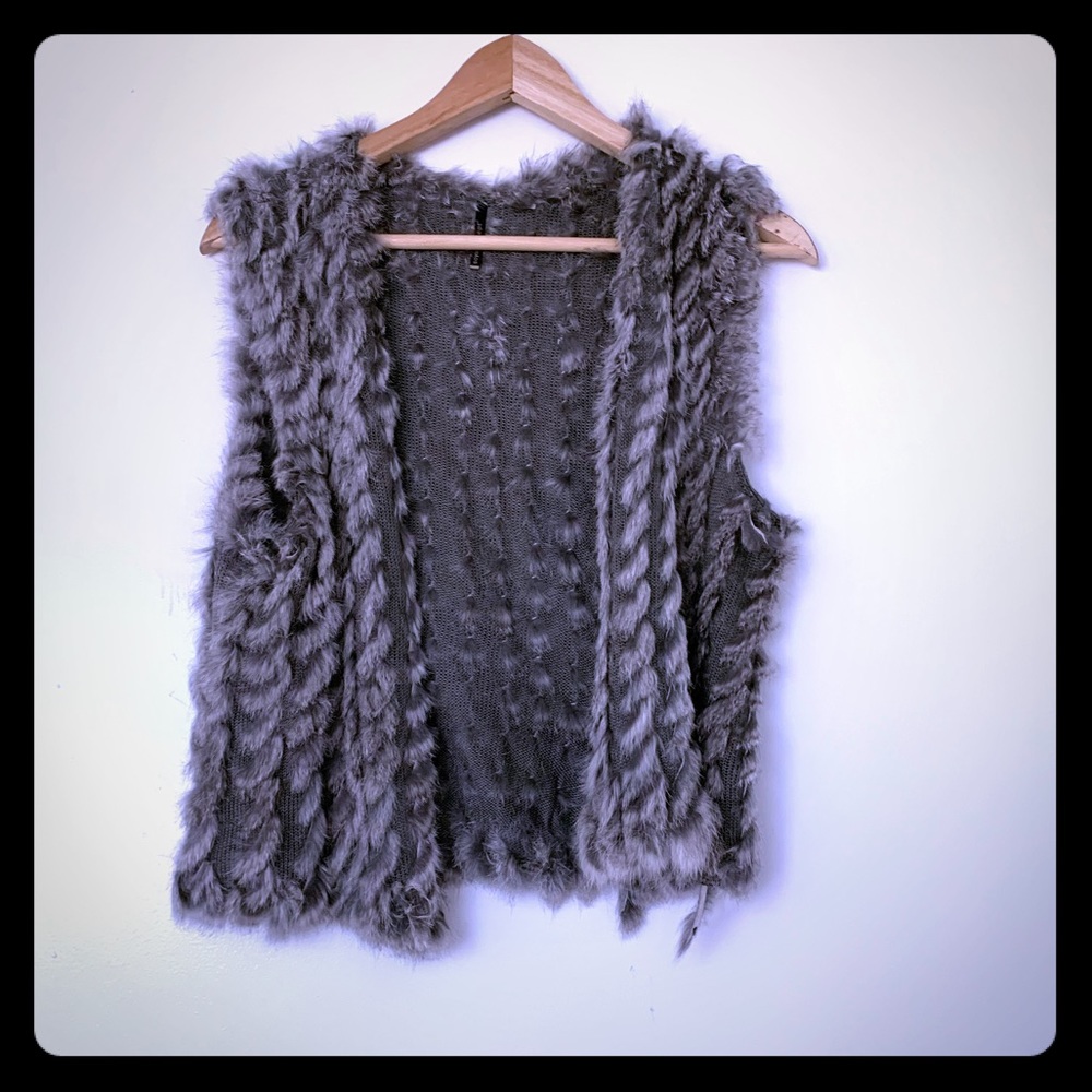 Real rabbit fur